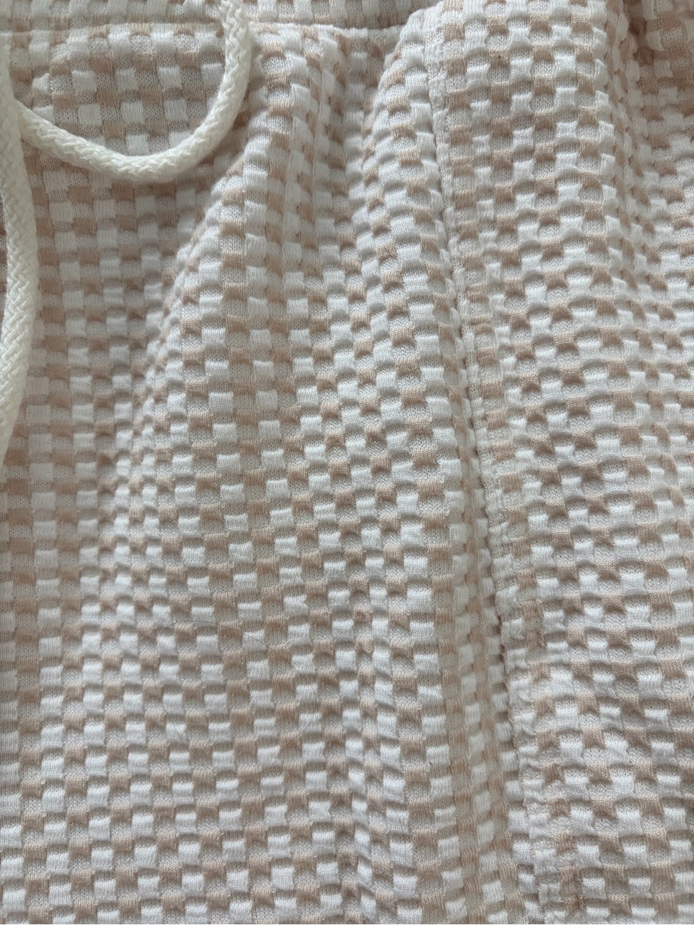 Lou & Grey Cream Waffle Knit Lounge Set - Picture 5 of 5